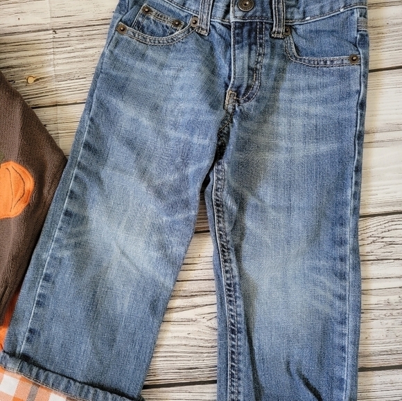 Gymboree Pumpkin Sweater and Jeans Size 2T VGUC - Picture 3 of 5